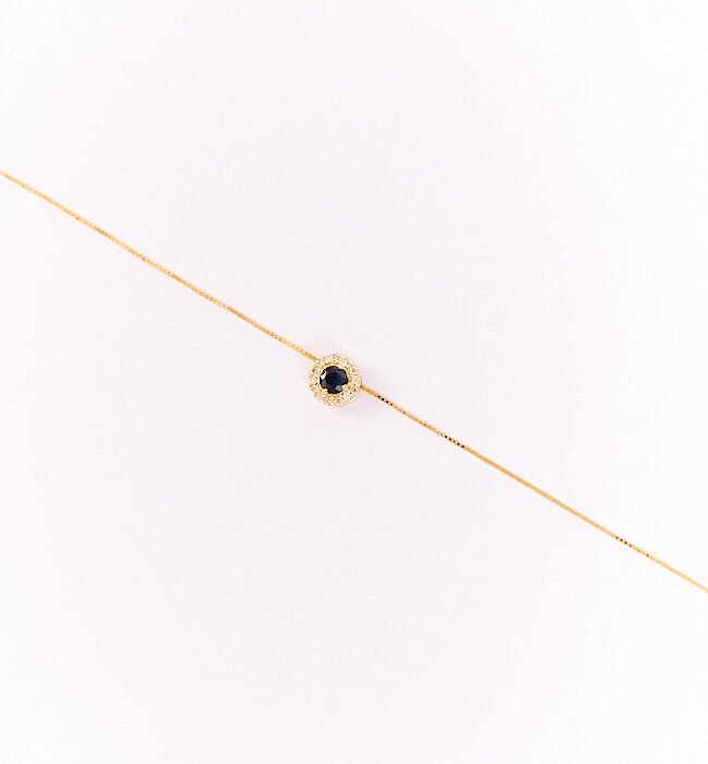 Cadena y Dije Jimena / En Diamante Negro