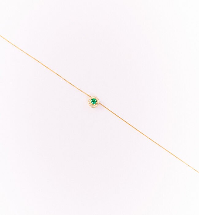 Cadena y Dije Jimena / En Esmeralda